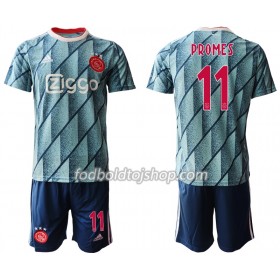 AFC Ajax Quincy Promes 11 Børn Udebane Fodboldsæt 2020-21 S/S (+ Korte bukser)